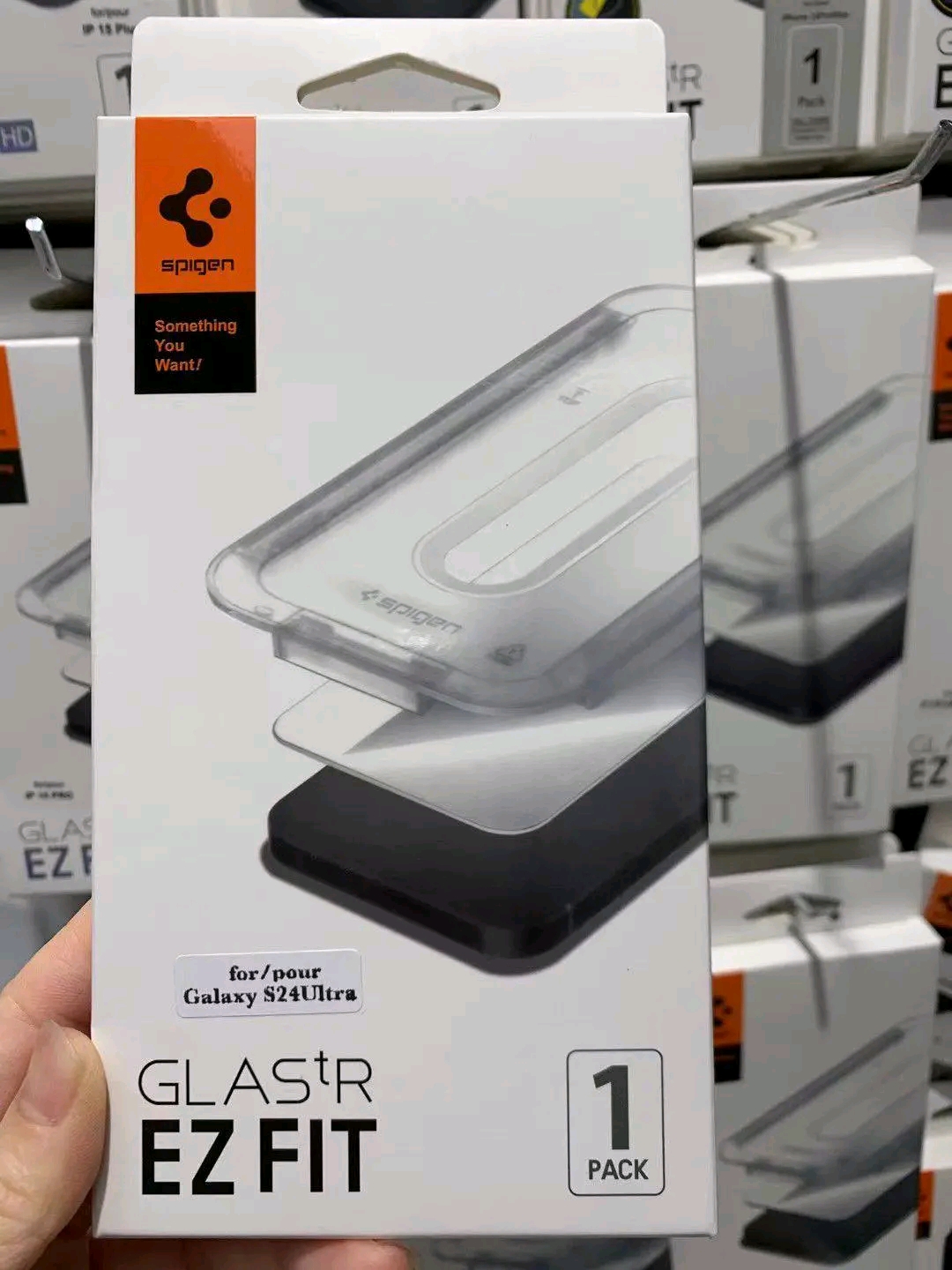 Spigen :- GL AStR (1Pack) Borderless Full Cover Screen Protector Glass_img_1