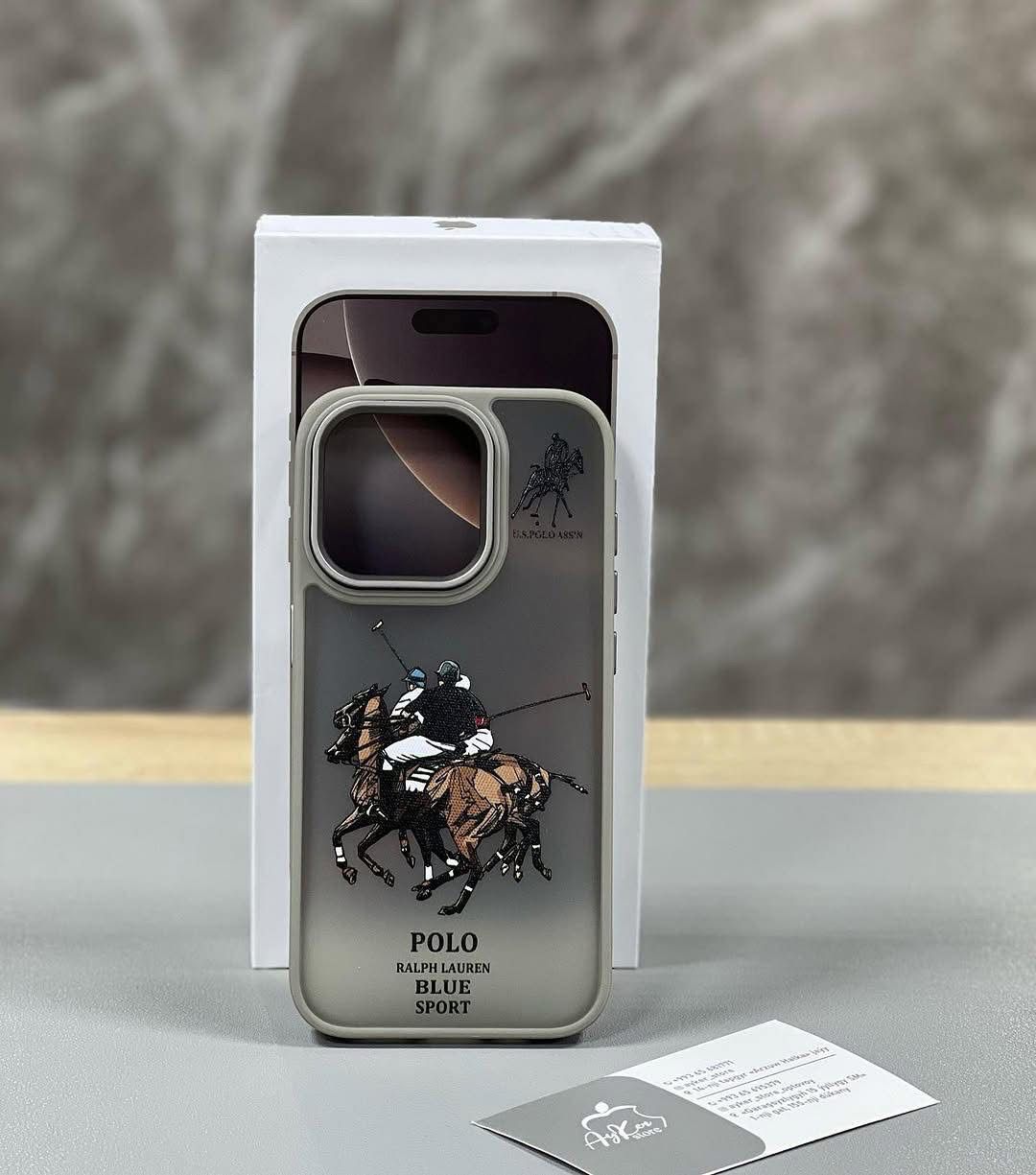 Original Polo Ralph Lauren Sport Case | Classic Blue Color | Mobile Phone Case_img_8