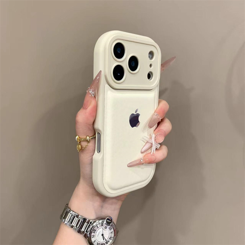 Soft Puffy Rubber Camera Cutout Protective Back Cover_img_5