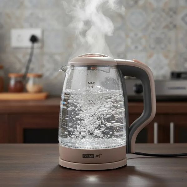 GearUP Electric Glass Kettle 1.8L