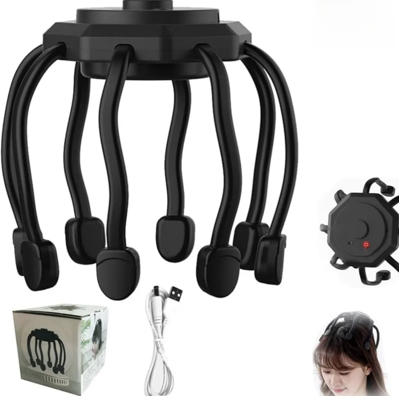 Octopus Head Massager