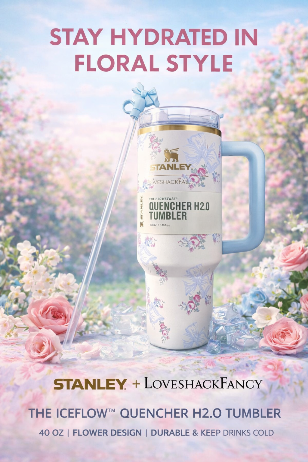 Stanley Quencher H2.0 FlowState™ Floral Tumbler 1.18L_img_1