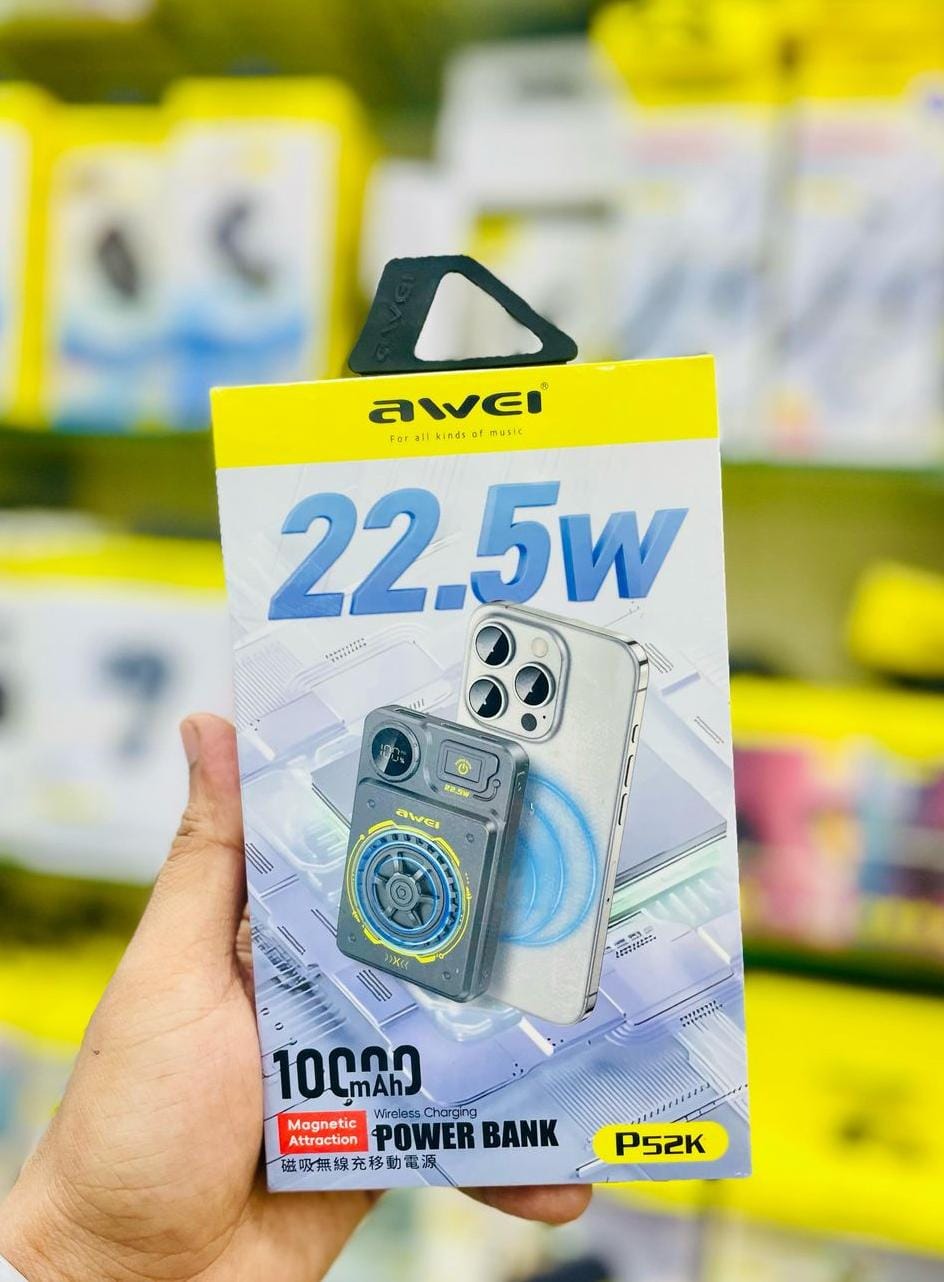 Awei P52k 22.5W 10000mah magnetic Wireless Powerbank_img_1