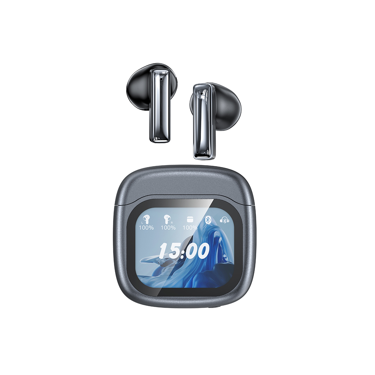 Awei TP100 Enc Hi-Fidelity Sound with Digital Screen Tws Earbuds