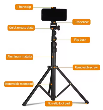 Jmary MT-39 2-in-1 Portable Tripod & Selfie Stick_img_1