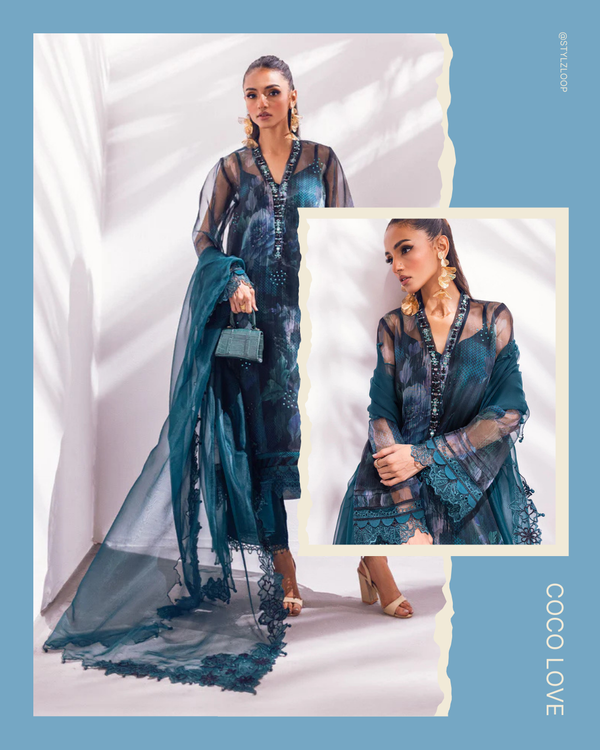 Nureh-4 | Festive | COCO LOVE (4 Piece) Imported from PAKISTAN - Image 1