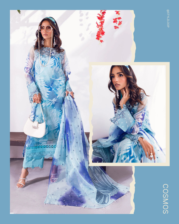 Nureh-6 | Festive | COSMOS (4 Piece) - Image 1