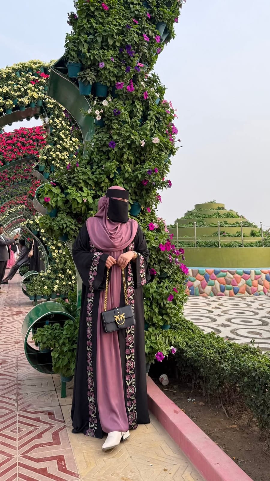 Embroidery Koti Borka (With Hijab)_img_1