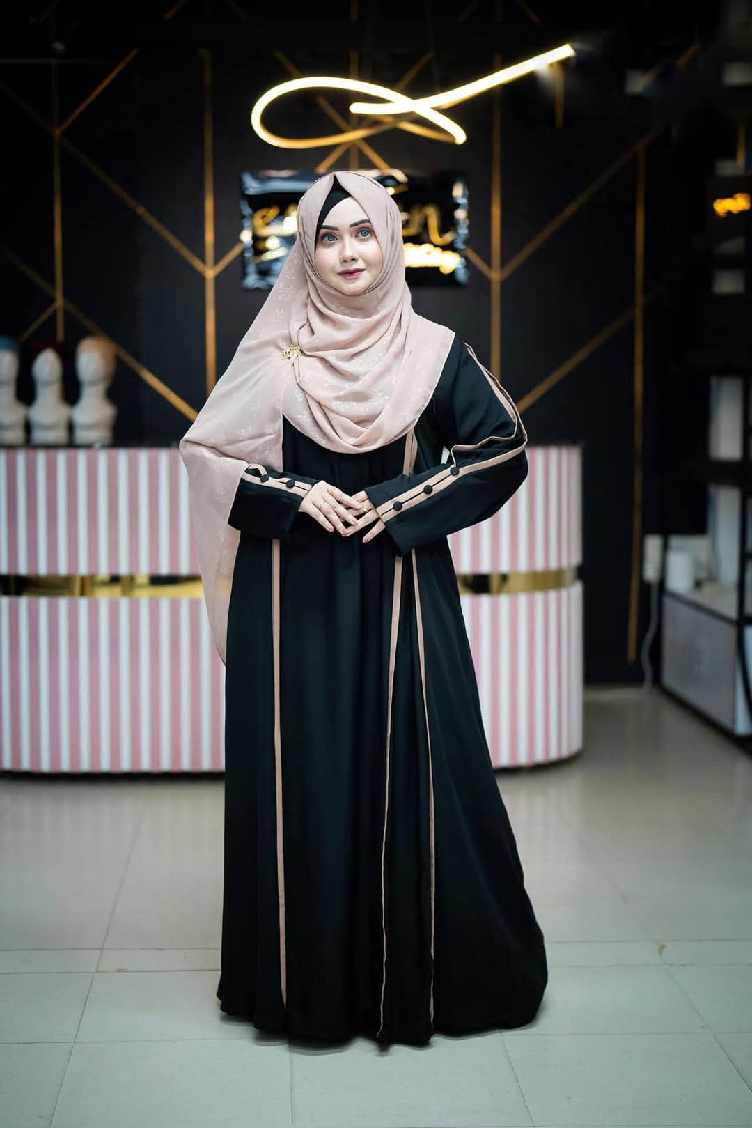 Tunisian Khimar + Borkha_img_1