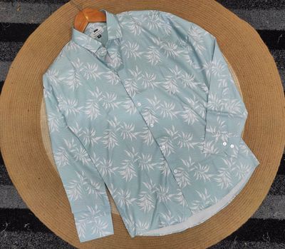 Trendy floral print shirt_img_0