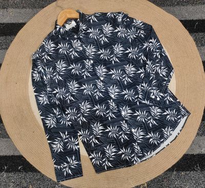 Trendy floral print shirt_img_0