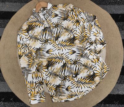 Trendy floral print shirt_img_0