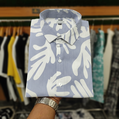 Trendy floral print shirt_img_1