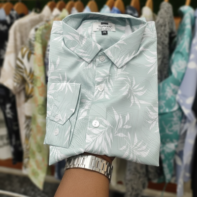 Trendy floral print shirt_img_1
