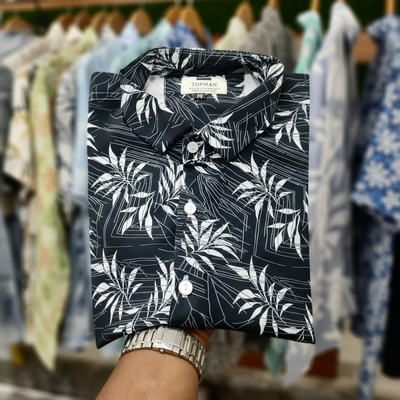 Trendy floral print shirt_img_1