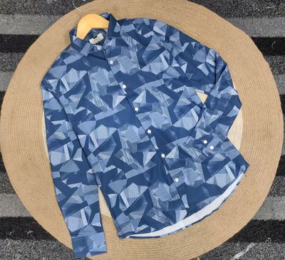 Trendy magnet fabric print shirt_img_0