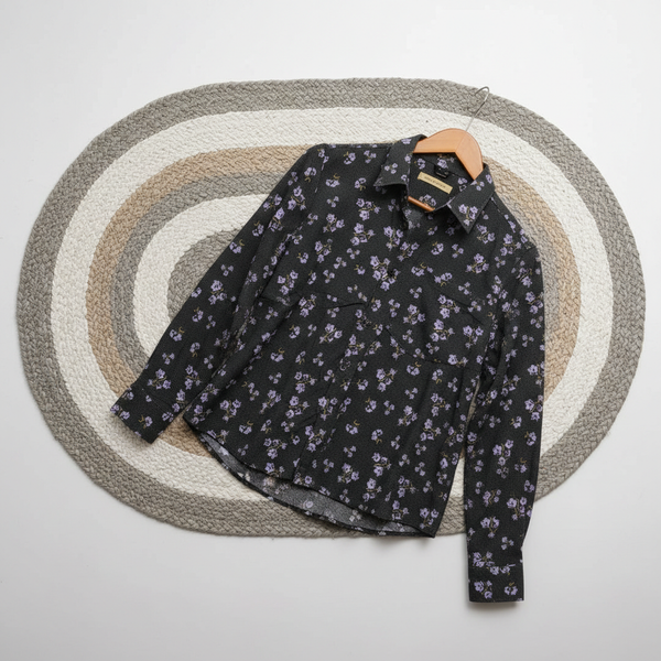 Floral print shirt