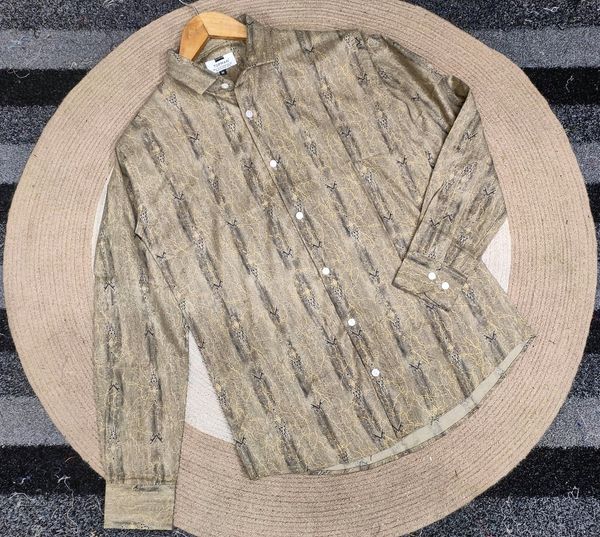 Trendy strip print shirt for eid