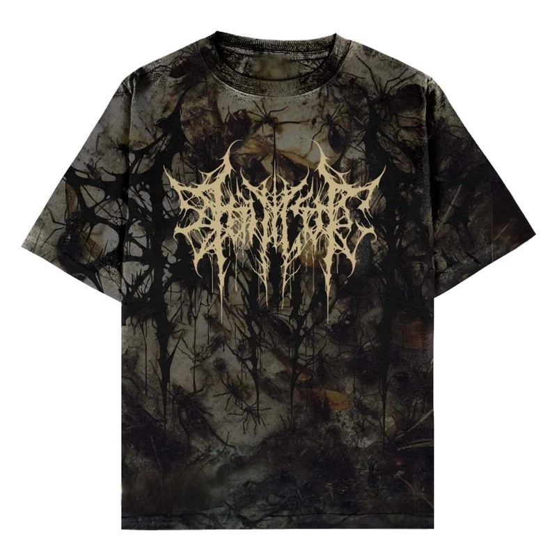 Urban Dark Aesthetic Gothic Graphic T-Shirt_img_0