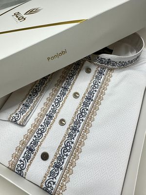 White Crown Prestige Panjabi -A3W136_img_1