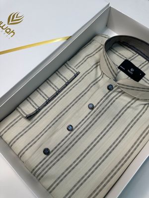 Desert Blush Stripe Panjabi -A1S009_img_2