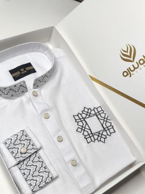 Ajwah Imperial White Panjabi_img_0