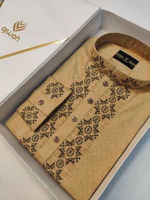 Sandstone Majesty luxury Panjabi -A3M130_img_1