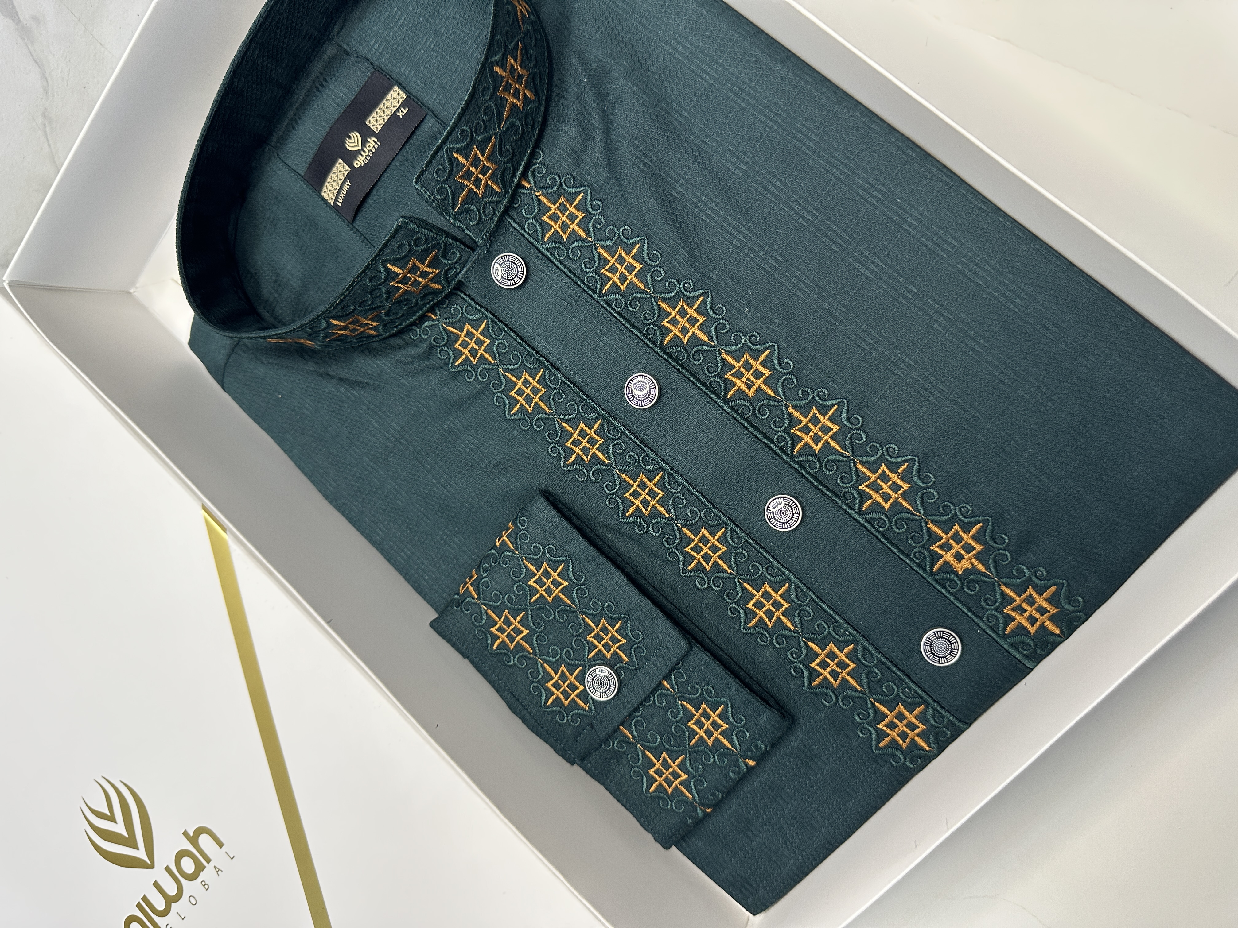 Imperial Emerald Panjabi -A3B122_img_2