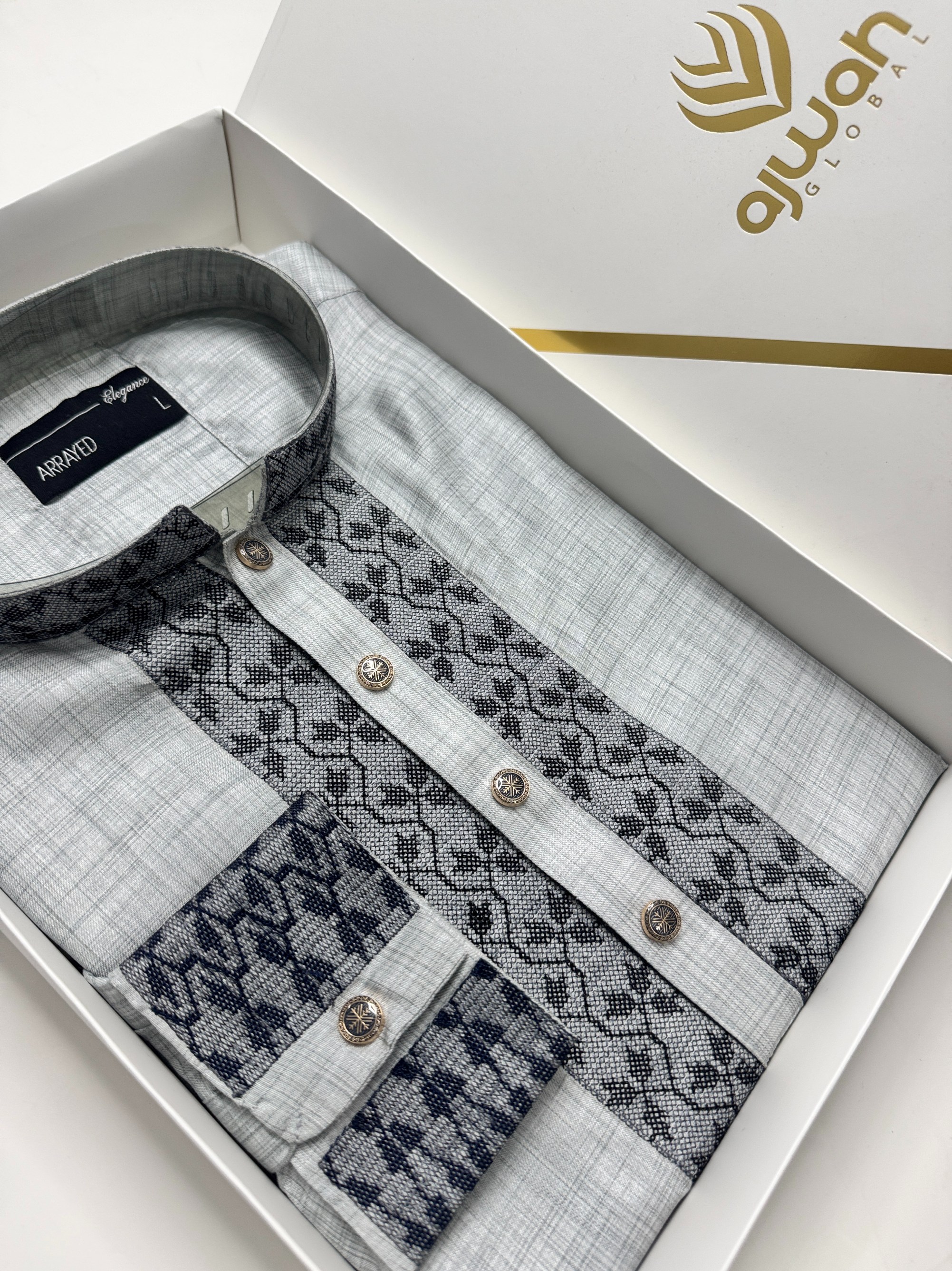 Ashen Royale Luxury Panjabi -A3A132_img_1