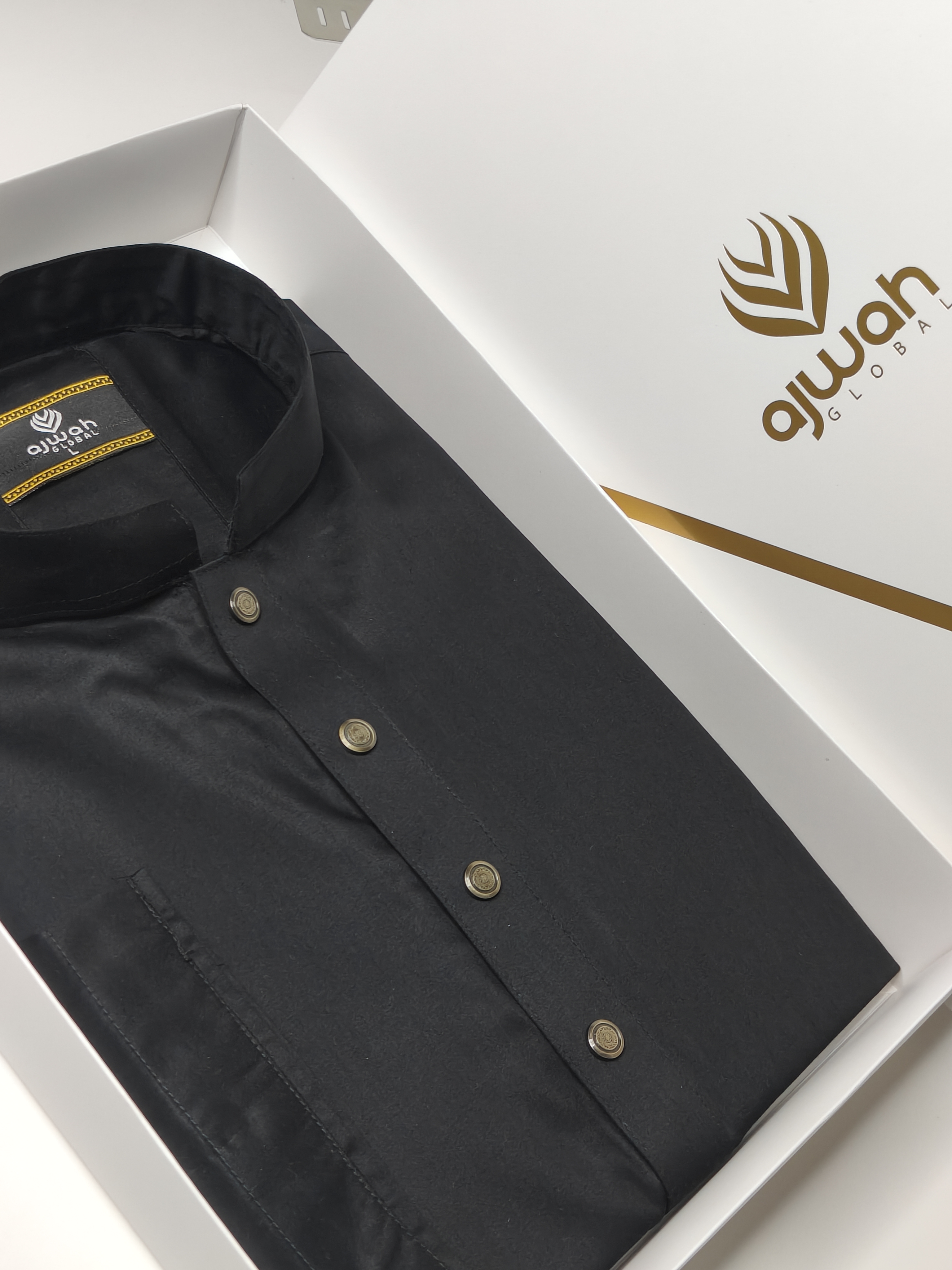 Ajwah Black Sovereign Panjabi -A1B001_img_2