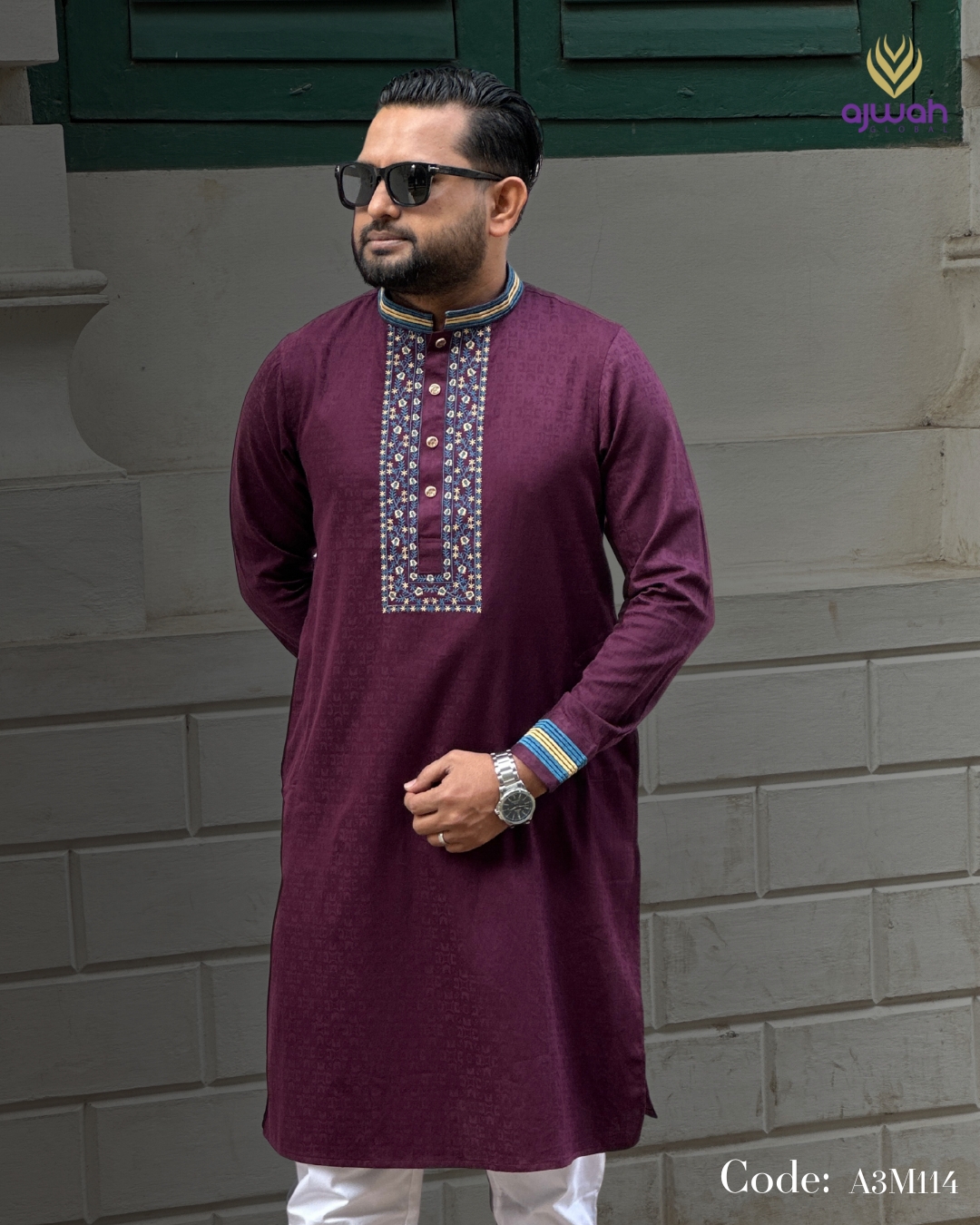 Sultan Noir Panjabi -A3M114_img_2