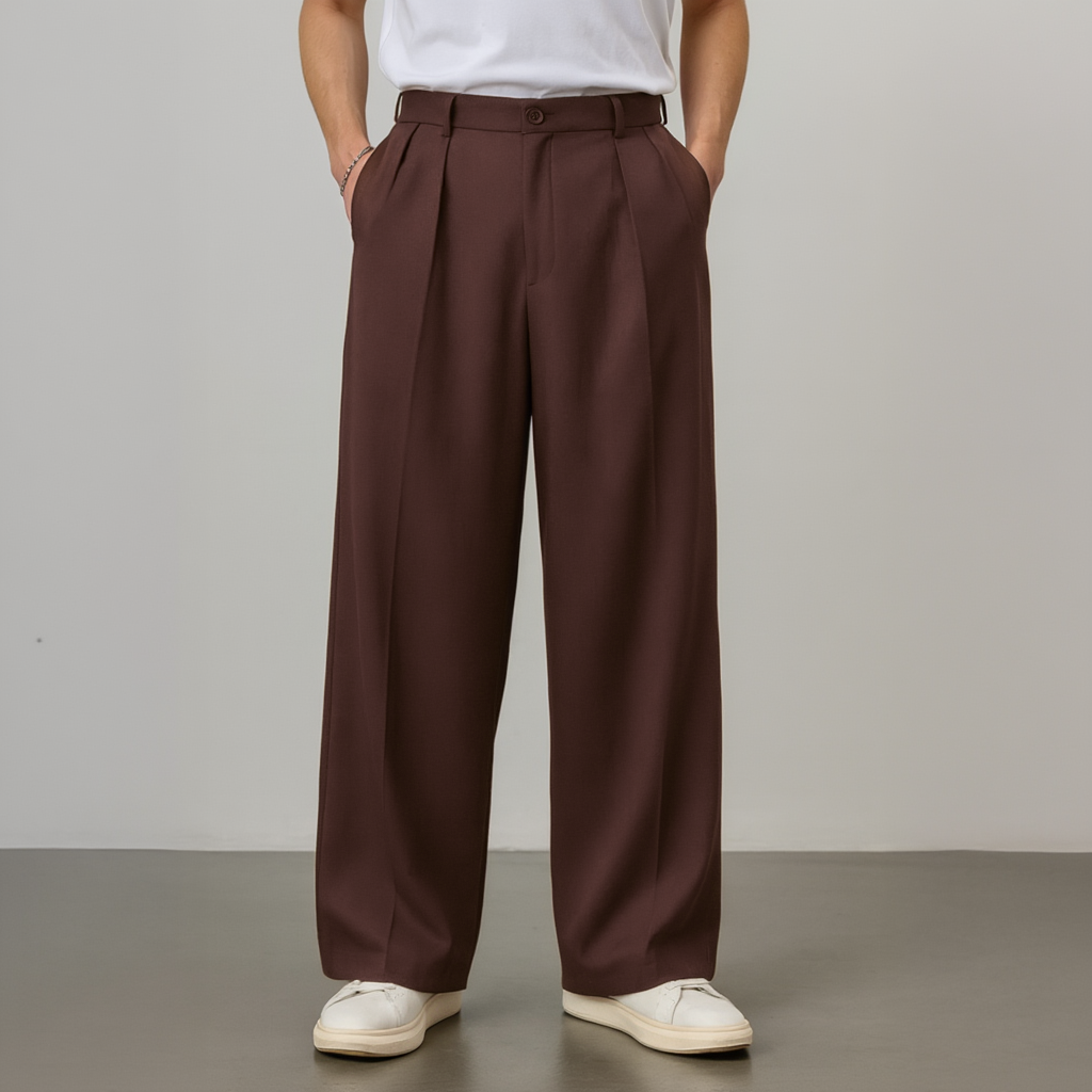 Premium Baggy Formal pant (Coffee Been)_img_2