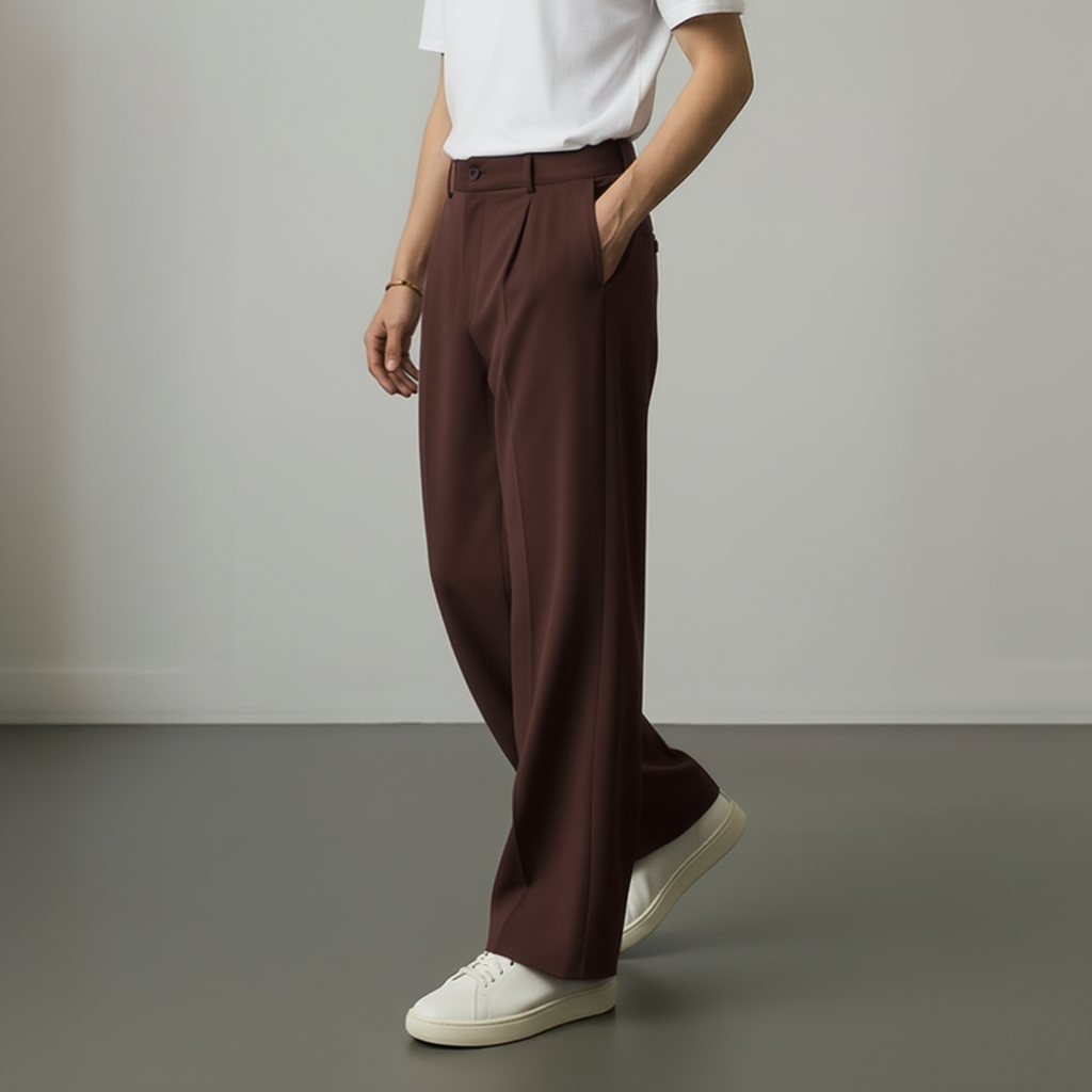 Premium Baggy Formal pant (Coffee Been)_img_1