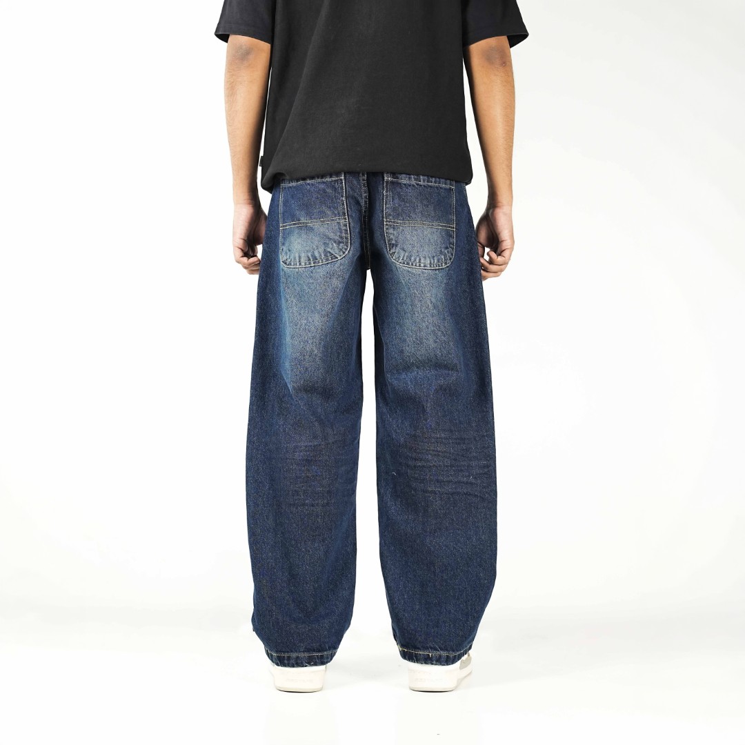 Prime Baggy Denim Pant (Azure Grain Blue)_img_4