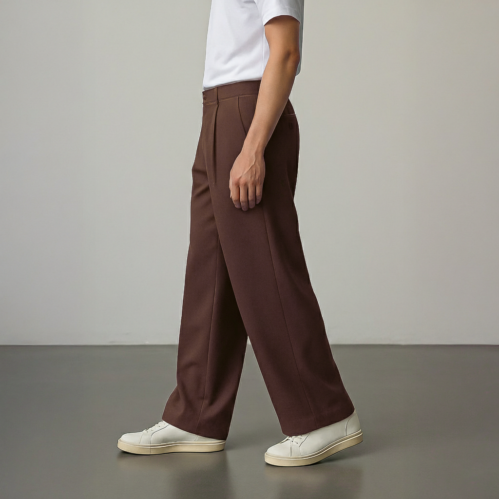 Premium Baggy Formal pant (Coffee Been)_img_5