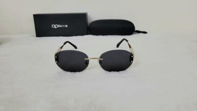 A - 132 Rimless Oval Sunglasses_img_1