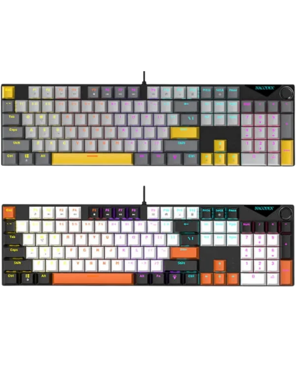 AJAZZ NK104 Wired Mechanical Keyboard