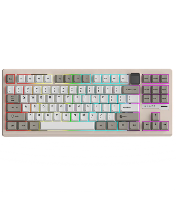 AJAZZ QS87 Max CNC Aluminum Alloy Mechanical Keyboard