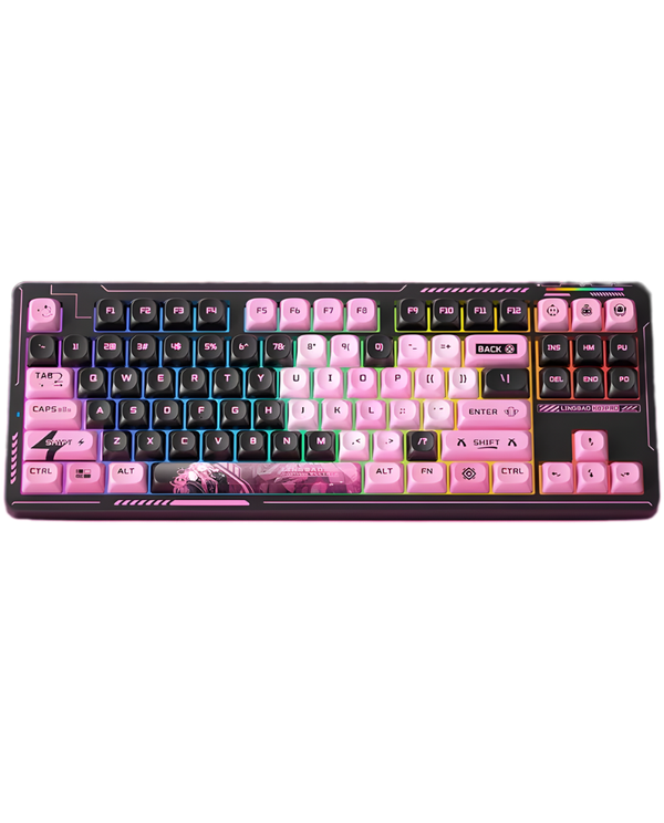 LINGBAO K87 Pro Customized Mechanical Gaming Keyboard Elenia Edition
