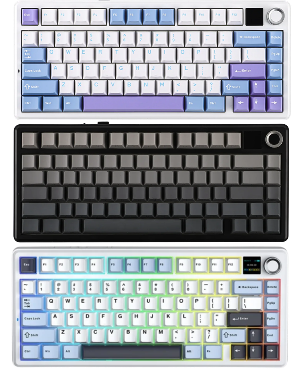 AULA F75 MAX Tri-Mode Wireless Gasket Mechanical Keyboard