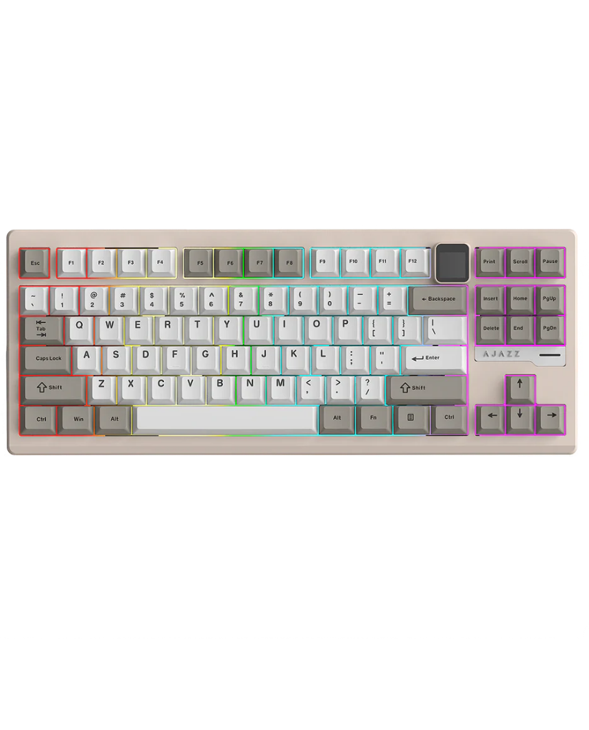 AJAZZ QS87 Max CNC Aluminum Alloy Mechanical Keyboard_img_0