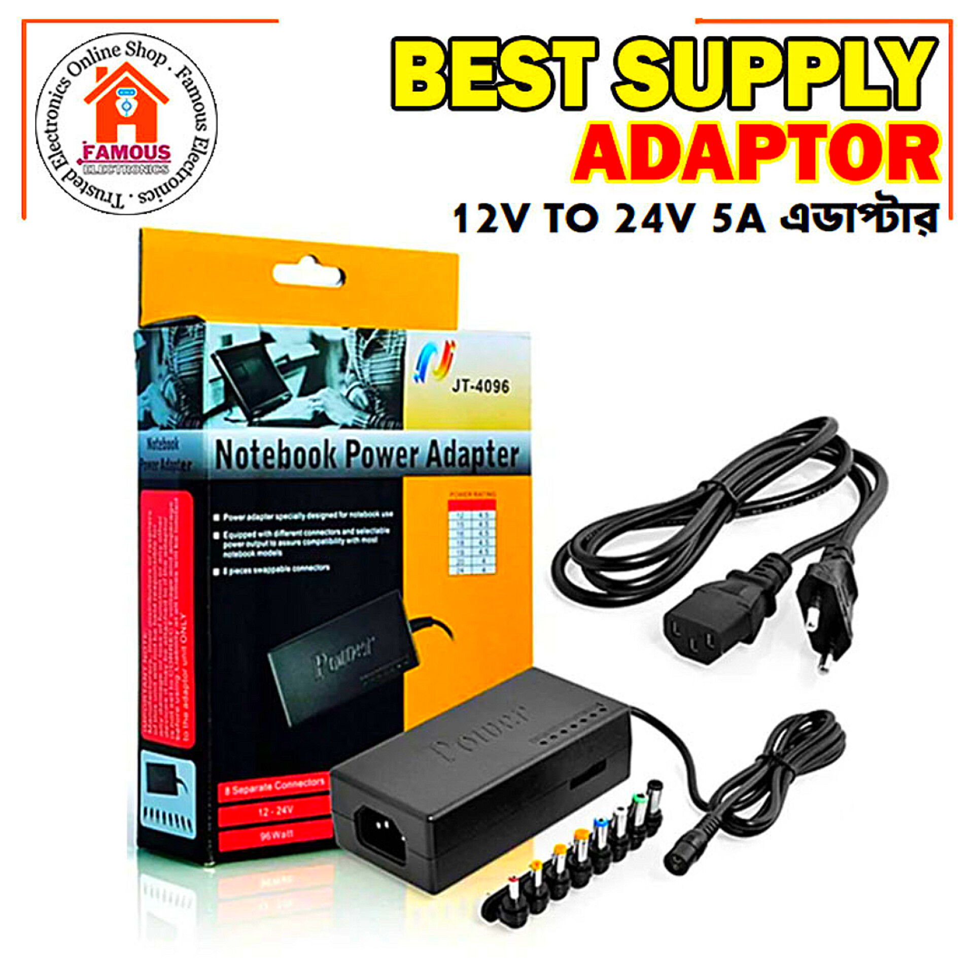 Universal Notebook Power Adapter Charger 12v,16v,18v,19v,20v,24V 4.5A_img_1