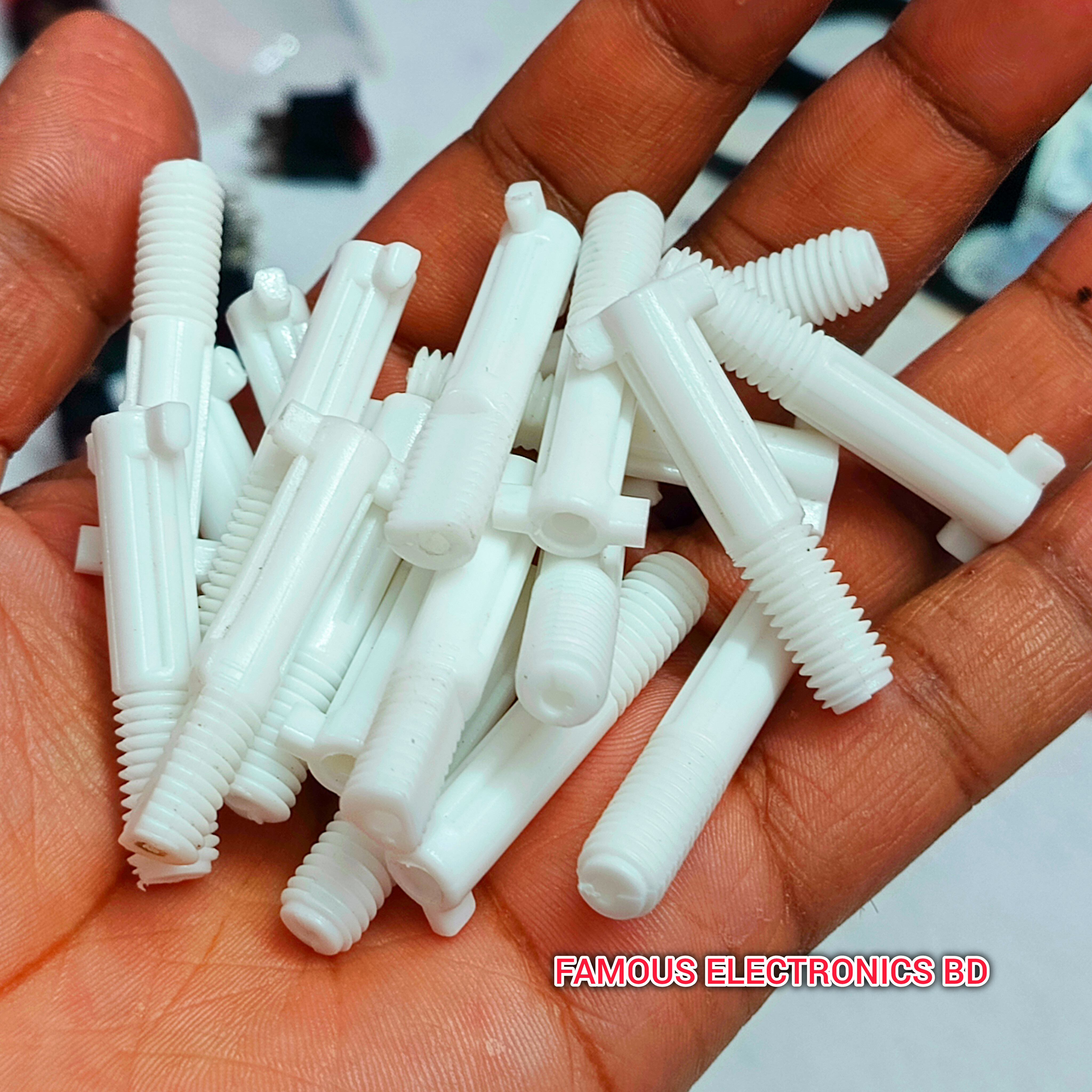 DC 555 Motor Pulley Plastic Shaft Connector_img_1