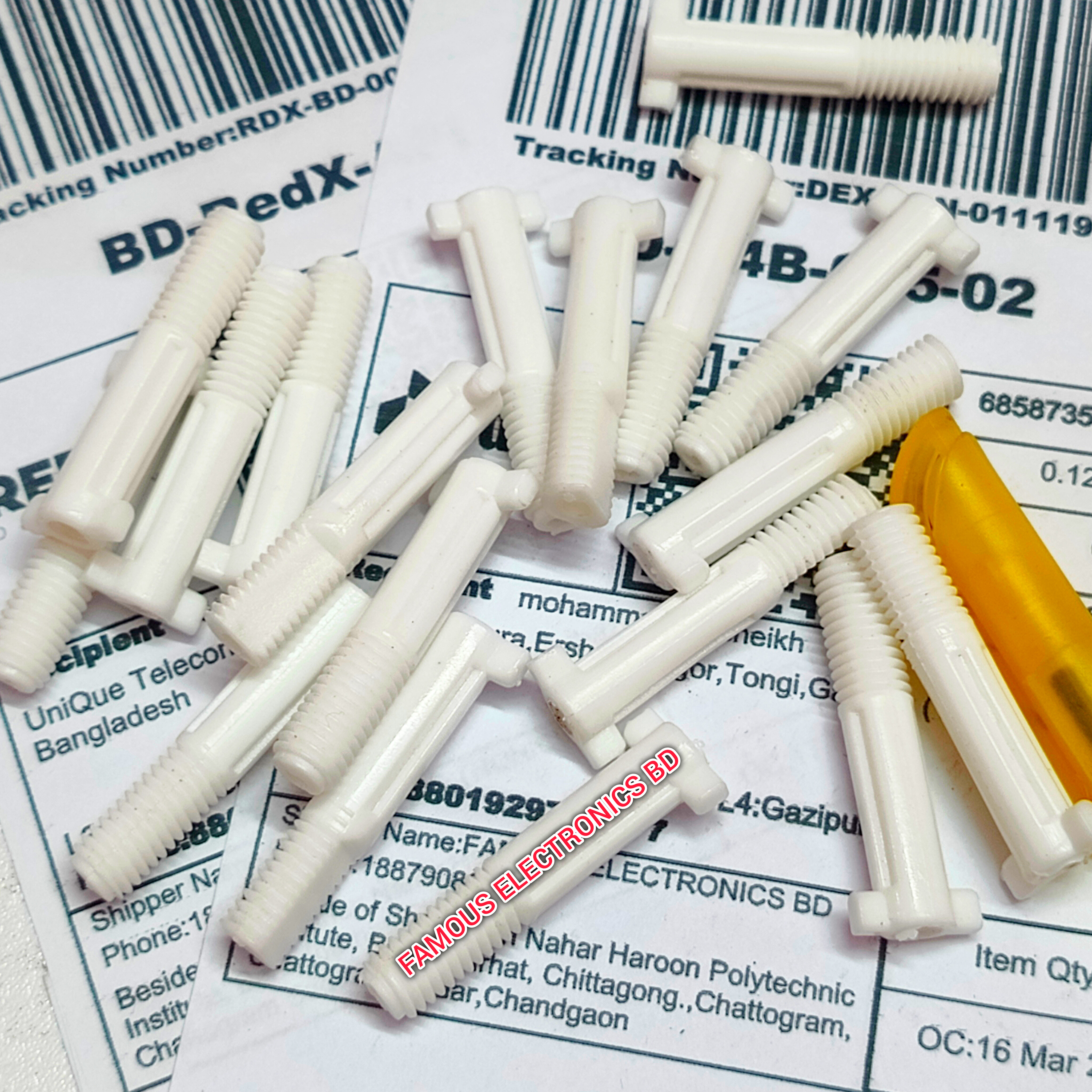 DC 555 Motor Pulley Plastic Shaft Connector_img_2