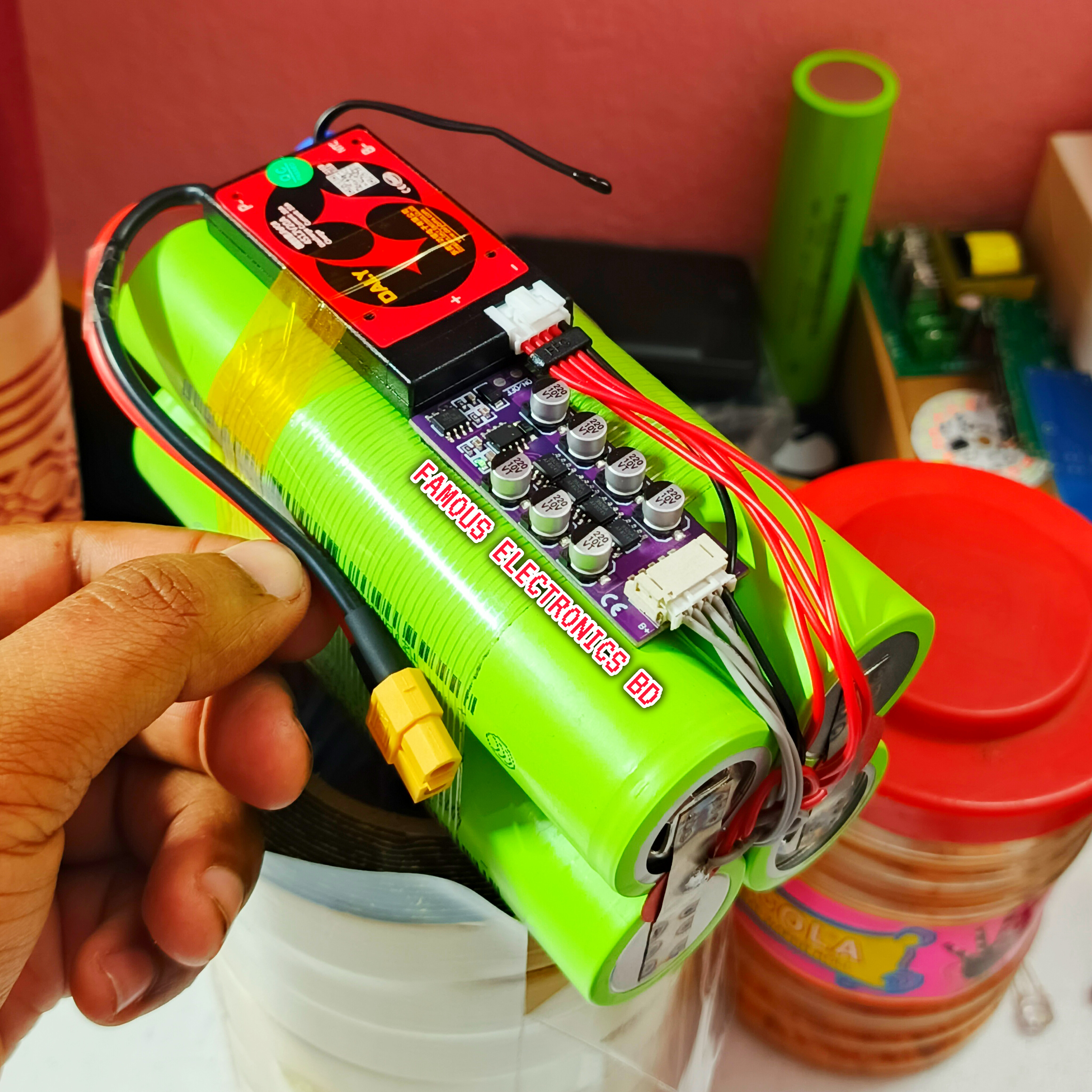 12.8V 15A LiFePO4 Battery Pack_img_1