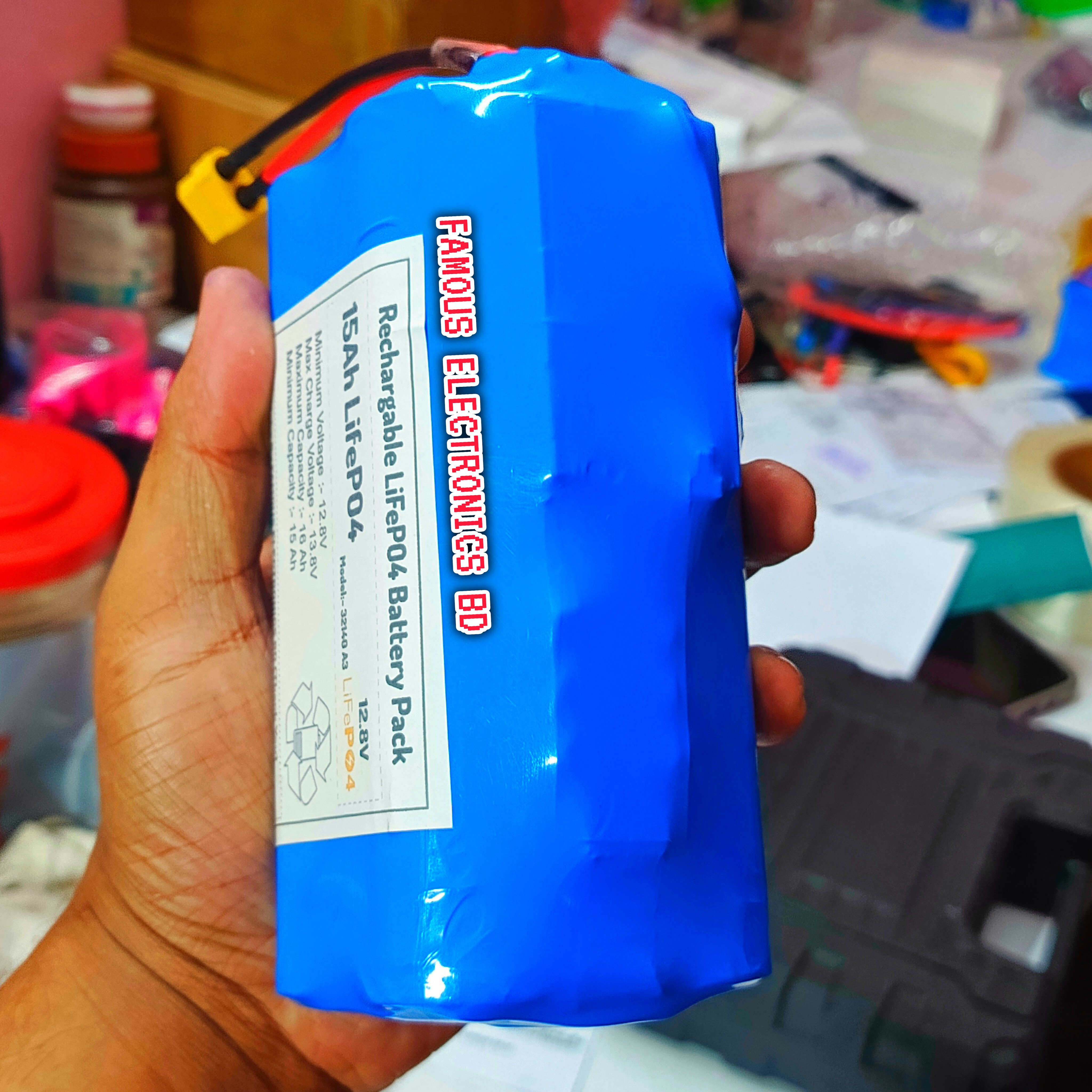 12.8V 15A LiFePO4 Battery Pack_img_6