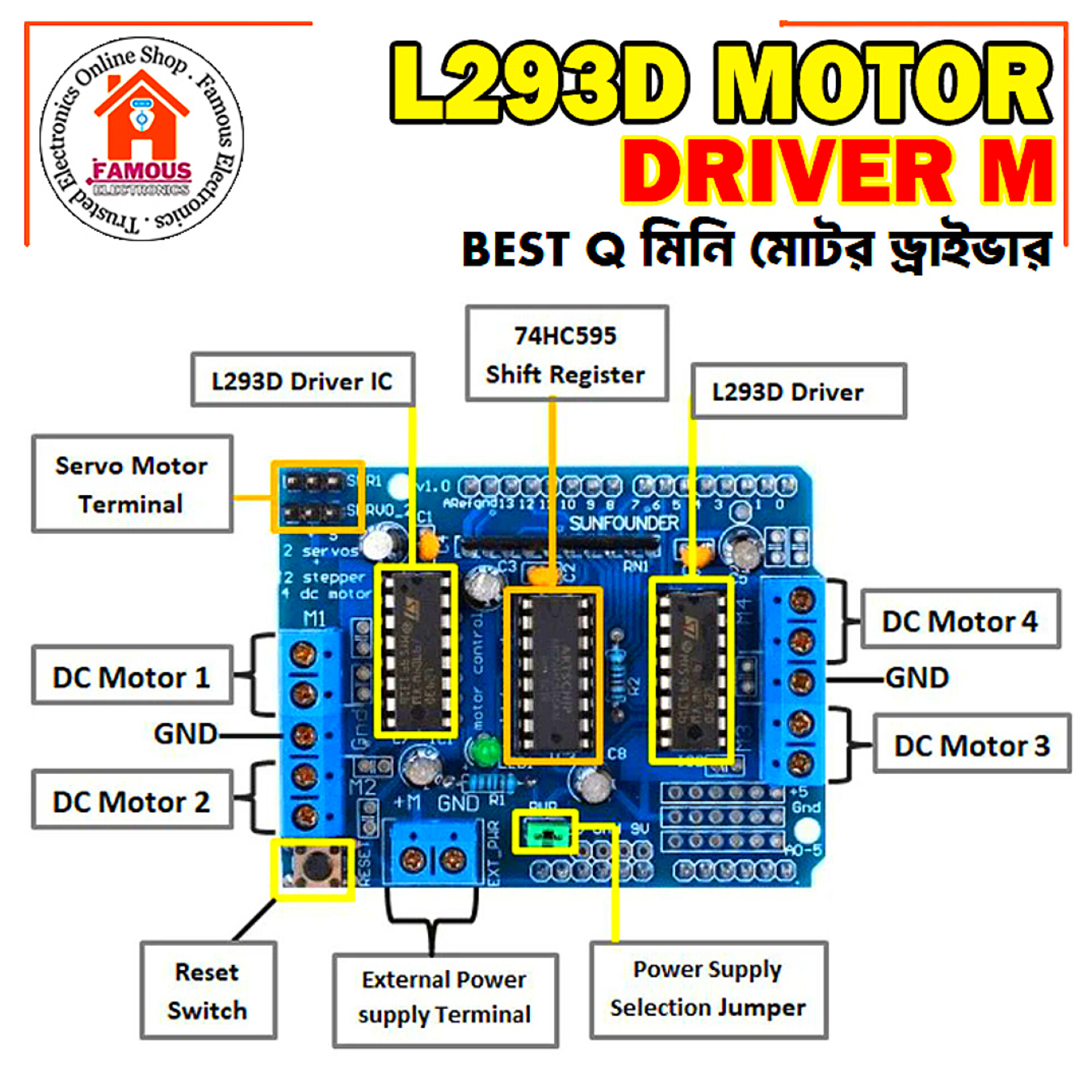 L293D Motor Driver Module_img_2