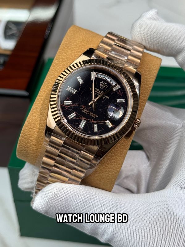 Rolex Day Date 40 Eisenkiesel dial