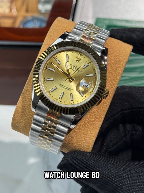 Rolex Datejust Two tone golden dial