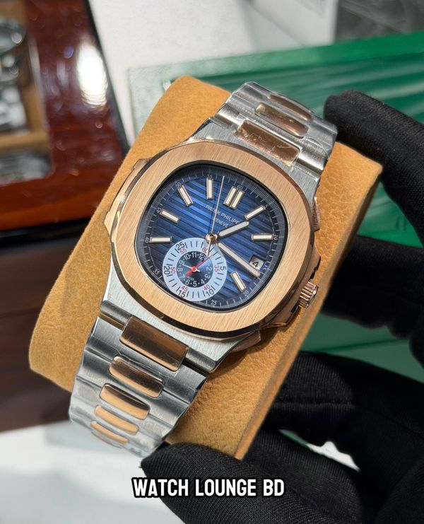 Patek Philippe Nautilus Chronograph two tone